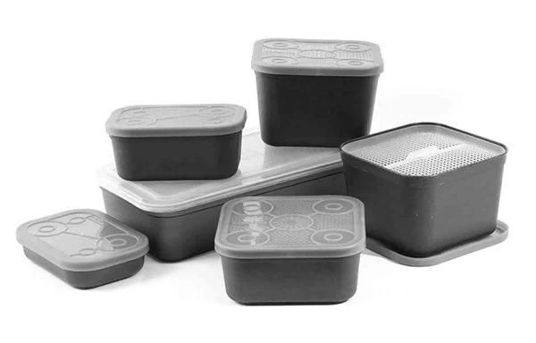 Black Bait Tubs 3 Black Bait Tubs