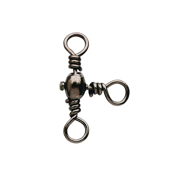 Spro Black Crossline Barrel Swivel 3 Spro Black Crossline Barrel Swivel