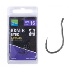 KKM-B Eyed Barbless Hook