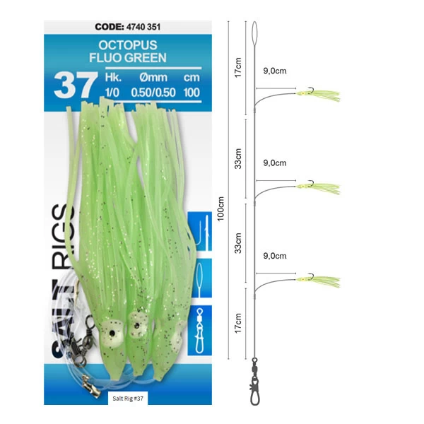 Spro Octopus - Salt Rig 37 3 Spro Octopus - Salt Rig 37