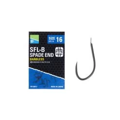 SFL-B Spade End Barbless Hooks