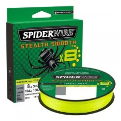 SPIDERWIRE Stealth Smooth 8 Hi-Vis Yellow