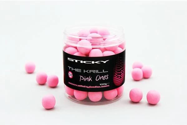 Sticky Baits 'The Krill' Pink Ones 3 Sticky Baits 'The Krill' Pink Ones
